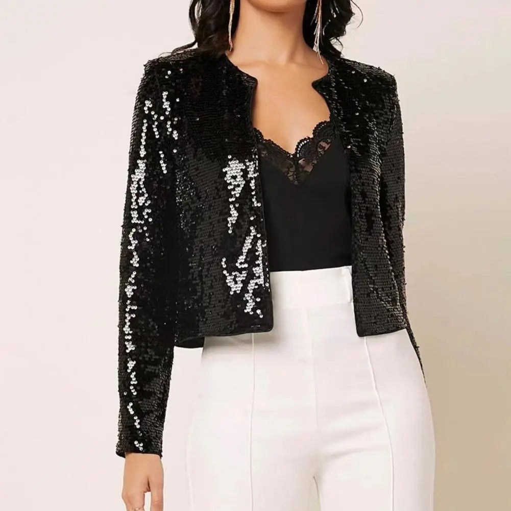 Bella | Elegant aftonblazer med paljetter