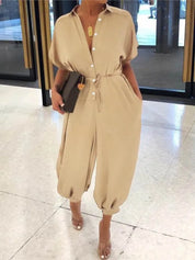 Olivia | Overall med V-ringning