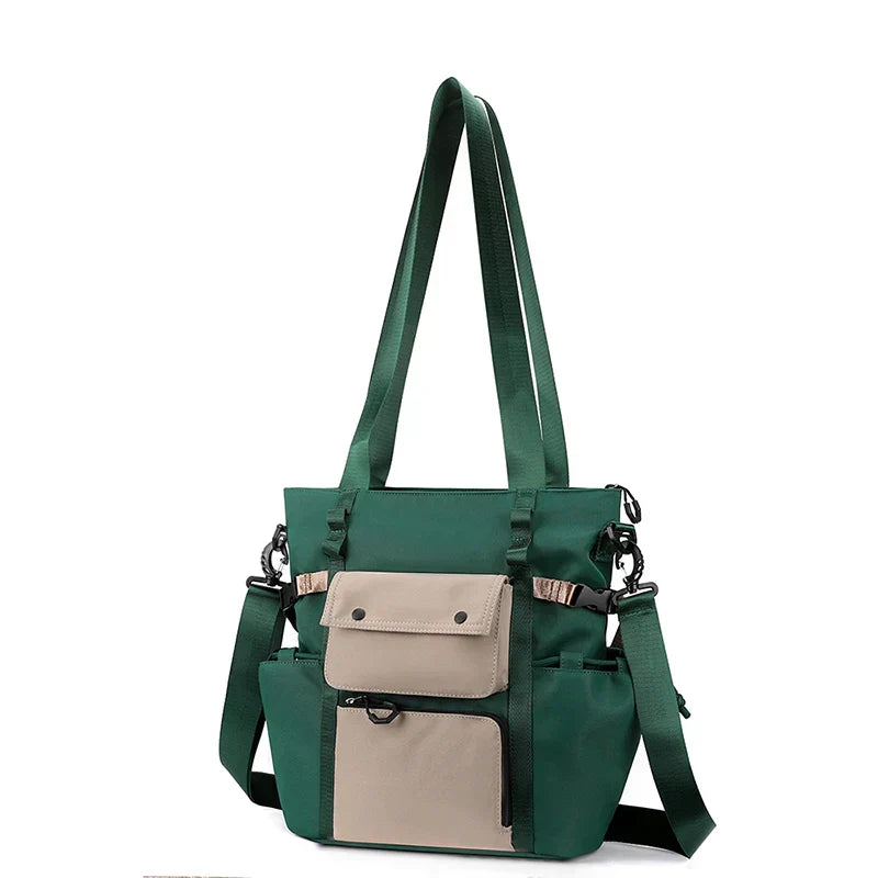 Maya | Lätt multi-ficka crossbody axelväska