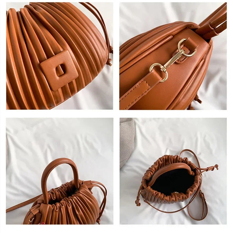 SIENNA | Lyxig stil bucketväska
