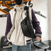 Ethan | Avslappnad quiltad crossbody-bröst- och höftväska