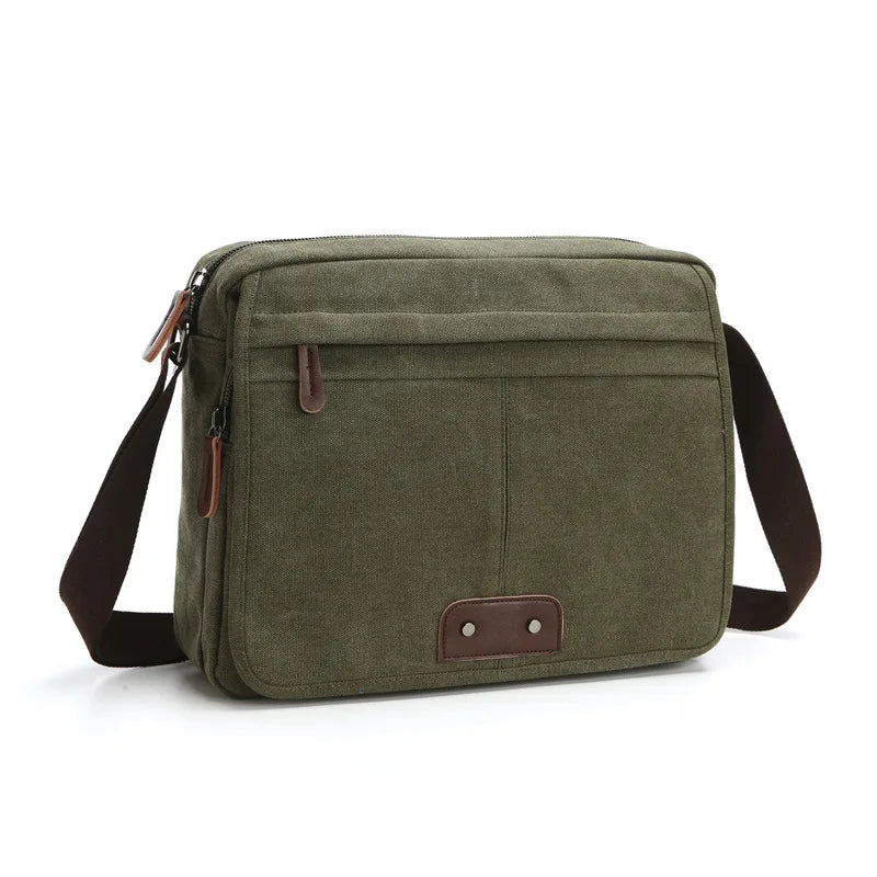 Ethan | Vintage Canvas Herrväska