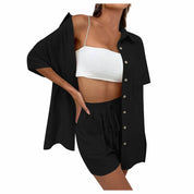 Kirra | Bekväm lös topp och avslappnat shorts-set