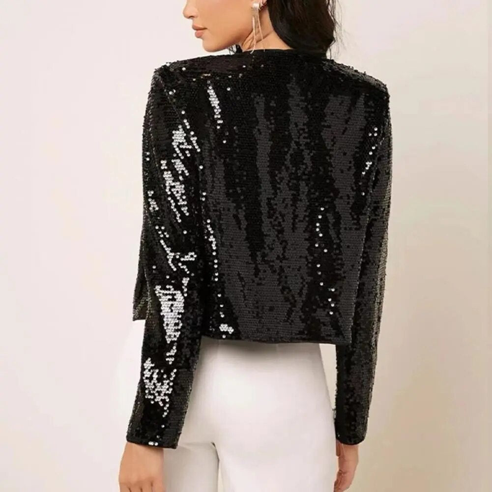 Bella | Elegant aftonblazer med paljetter