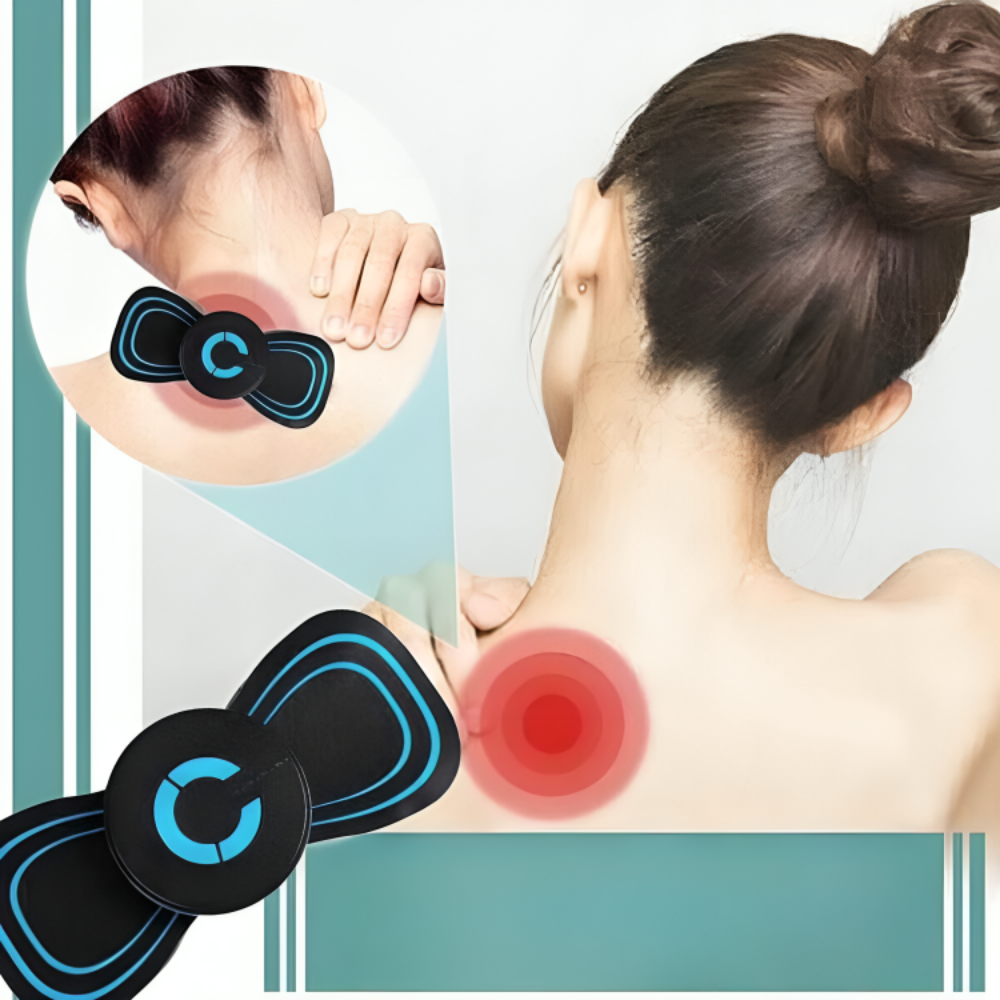 SerenityWave | Wiederaufladbares Nacken- und Schultermassagegerät für tiefe Entspannung 2