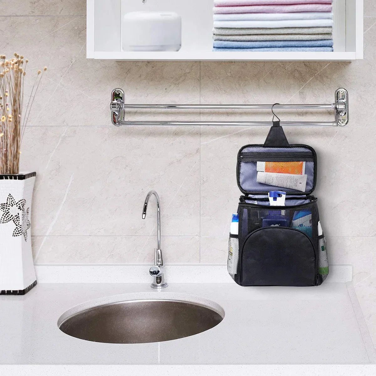 Soleil | Smarter Hängendes Design Kompakte & Organisierte Reise-Essential
