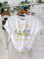 ESTHER | Elegant Capri Design-T-shirt