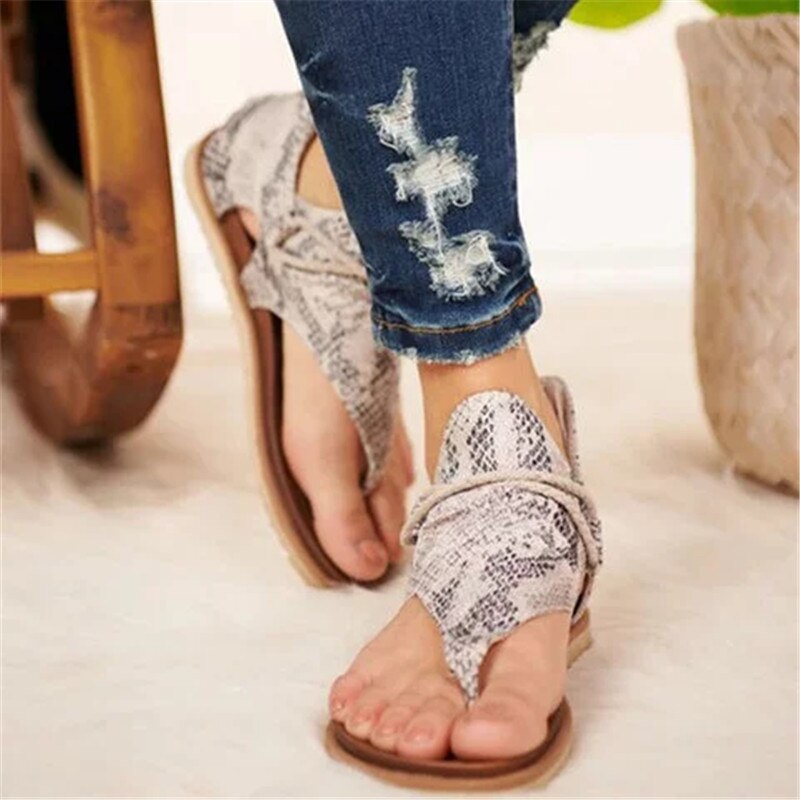 Mia | Leoparden-sandalen – Moderiktig & Stödjande