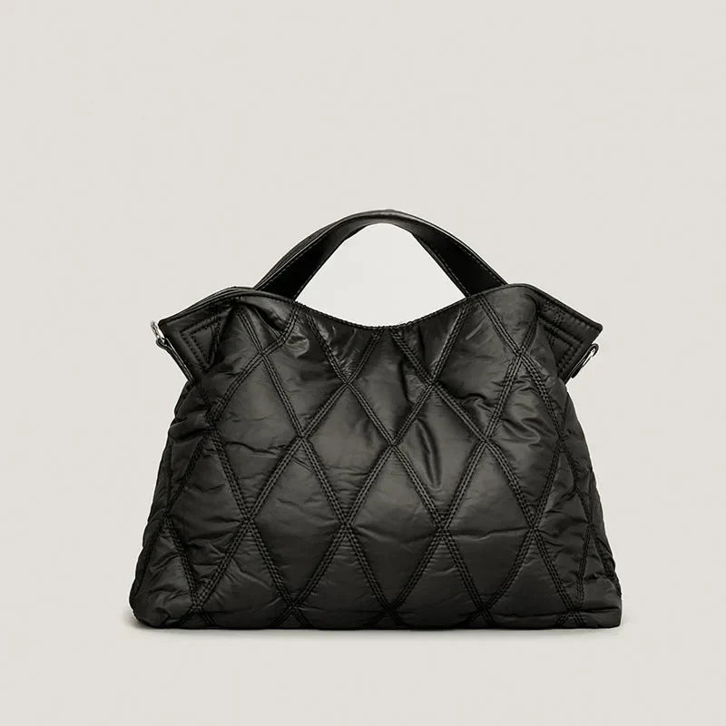 Mila | Lätt vadderad crossbody messenger-handväska