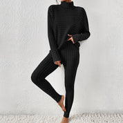 ASHLEY | Tvådelad stickad outfit