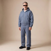 Simon | Herren Oversize Trainingsanzug Zweiteiliges Hoodie-Set 2