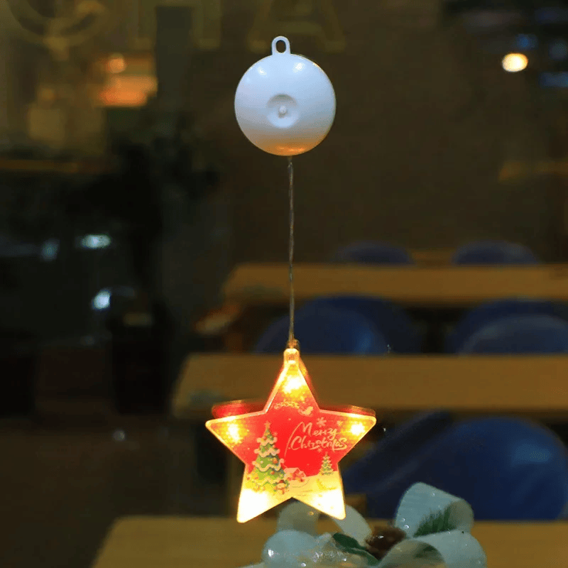 SparkleLights | LED-Lampe in Schneeflocken- und Sternform für die Weihnachtsdekoration 22