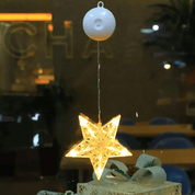 SparkleLights | LED-Lampe in Schneeflocken- und Sternform für die Weihnachtsdekoration 41