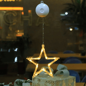 SparkleLights | LED-Lampe in Schneeflocken- und Sternform für die Weihnachtsdekoration 8