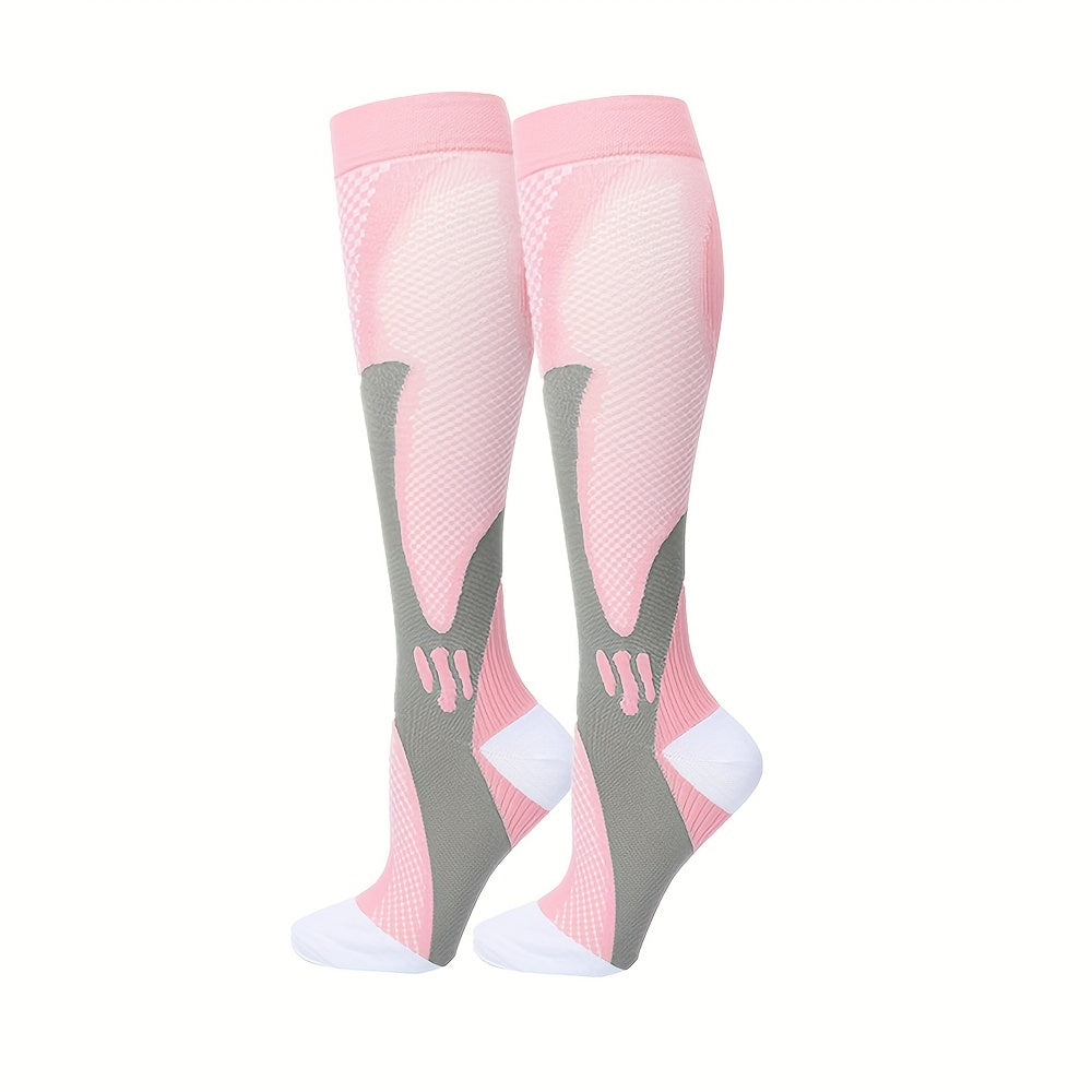 Sportkompressionsstrümpfe für Damen – Atmungsaktiv und stützend für Sport und Regeneration 4