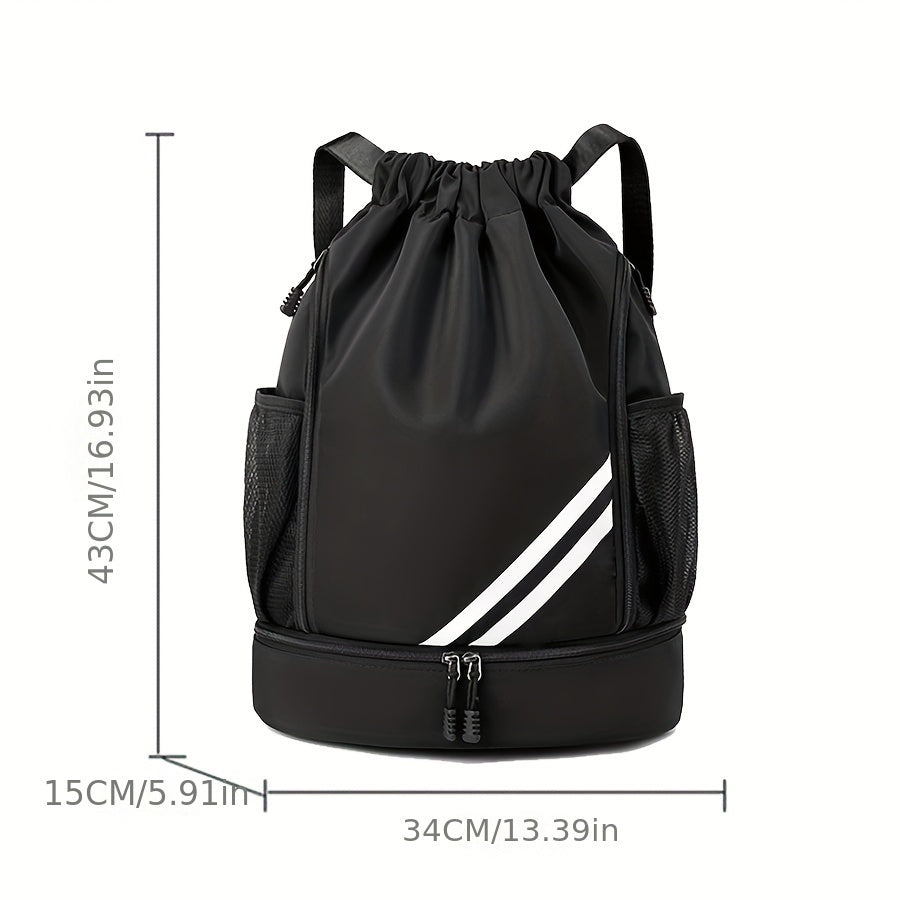 Sportlicher Rucksack mit Kordelzug – Geräumig und vielseitig für jede Aktivität 4