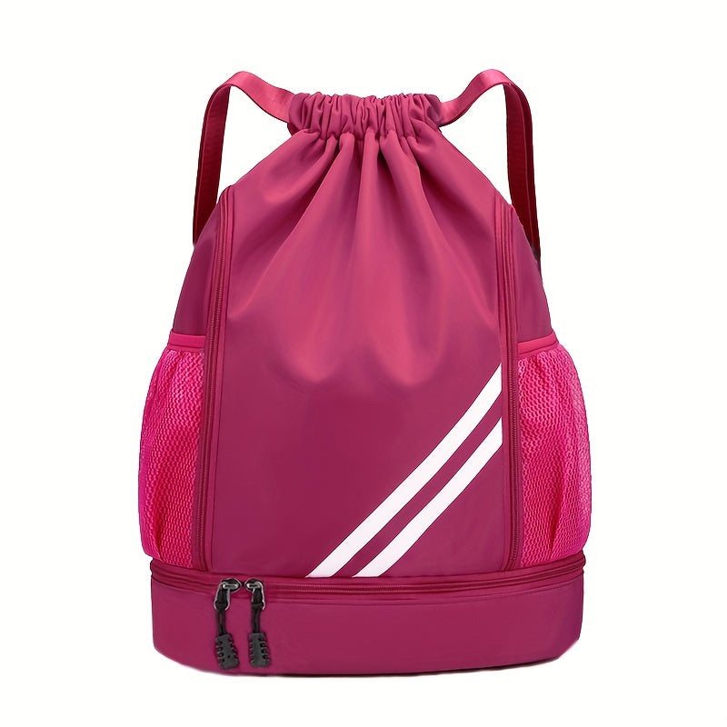Sportlicher Rucksack mit Kordelzug – Geräumig und vielseitig für jede Aktivität 9
