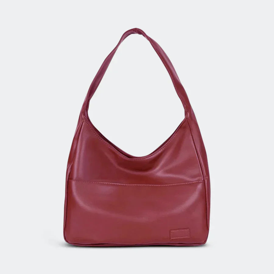 Stilvolle Damen-Schultertasche mit großem Fassungsvermögen aus PU-Leder 8