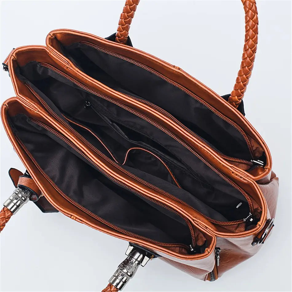 Stilvolle, geräumige Damenhandtasche in eleganter Premium-Qualität 5