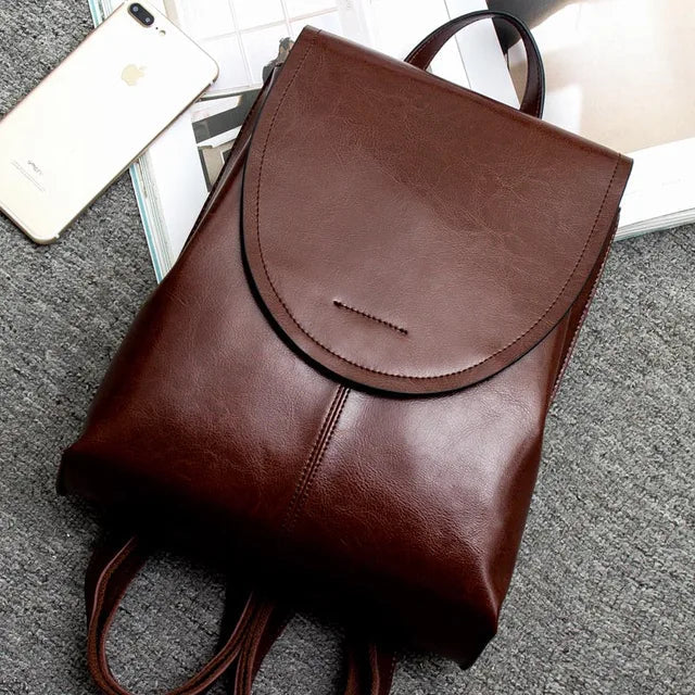 Stilvoller Damen-Laptop-Rucksack für Arbeit und Reisen, strapazierfähiges Material 7