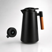 Thermoskanne | 1 Liter Mit Temperaturanzeige | Hält Kaffee & Tee Stundenlang Warm | ThermaVue 0