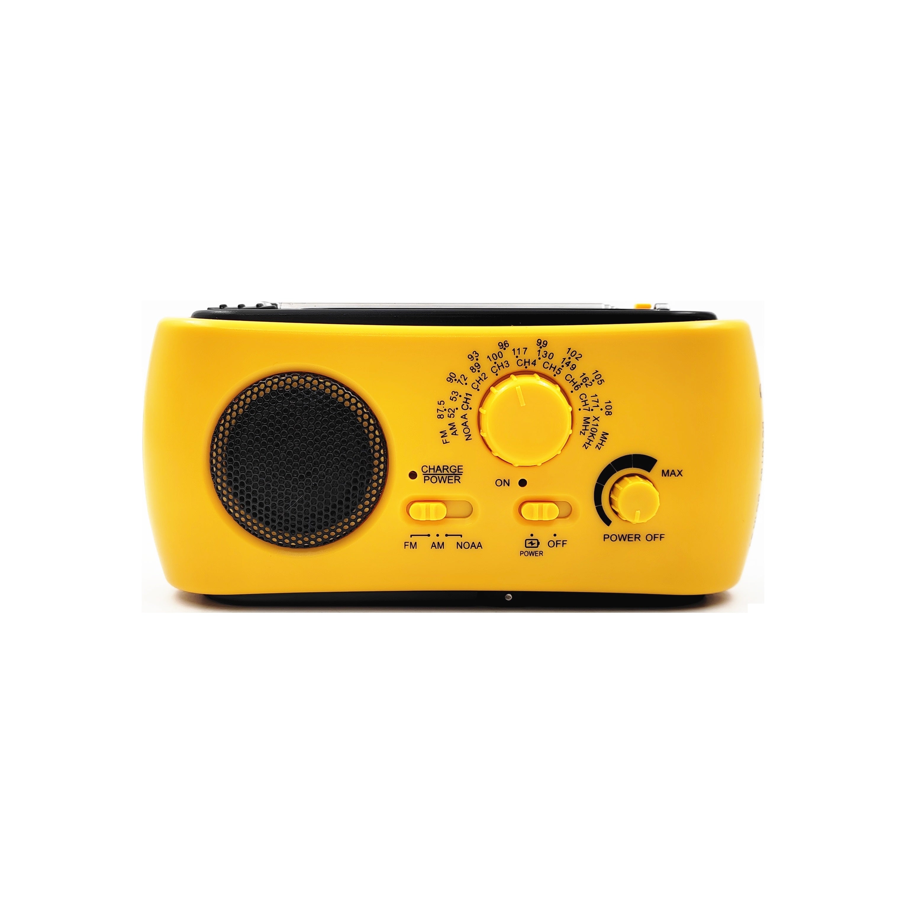 Tragbares Notfallradio mit AM/FM/NOAA, USB -Ladegerät, LED -Taschenlampe, wasserfest für Camping und Außengebrauch 1