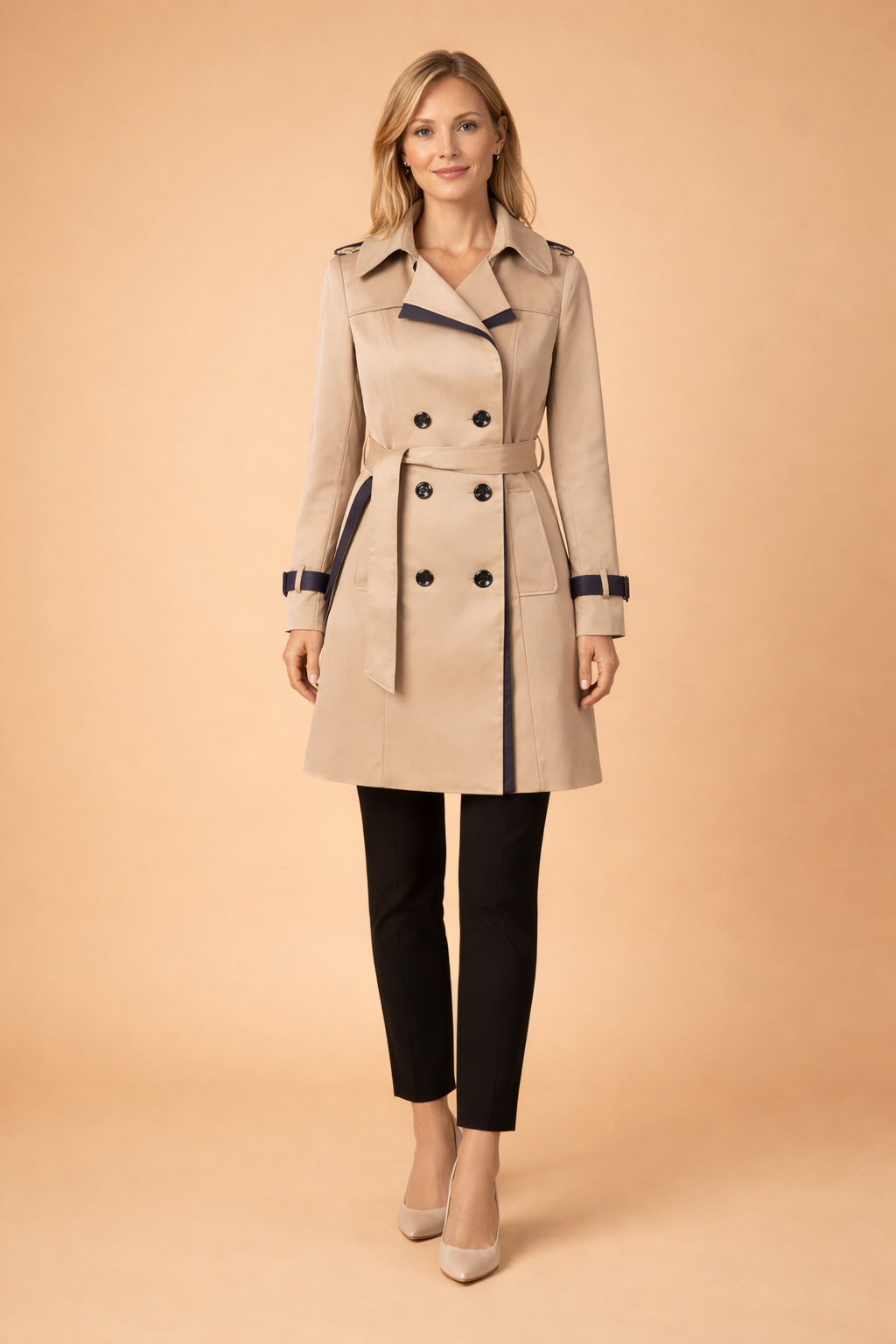 Lovely | Trenchcoat för vår och höst