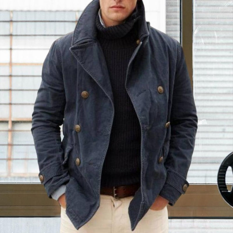 Elijah | Elegant herrjacka stilfull look för höst och vinter