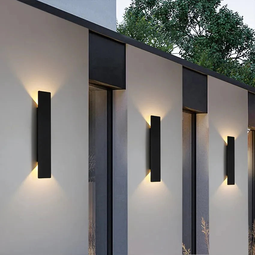 Triglow - Wasserdichte LED-Außenwandleuchte 0