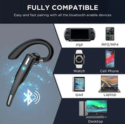 Trucker Dual Mic Wireless Bluetooth 5.1 Rauschunterdrückungs -Headset/Ohrhörer 5