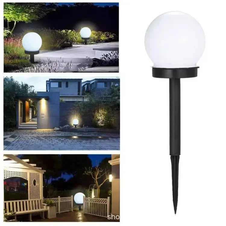 Umweltfreundliche Solarleuchte mit Farbwechsel und IP45 Wasserdichtigkeit – Automatische Lichtsteuerung für Garten und Terrasse 0