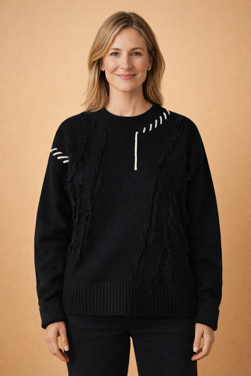 TONI | Unisex Patchwork Polotröja