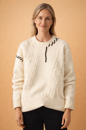 TONI | Unisex Patchwork Polotröja