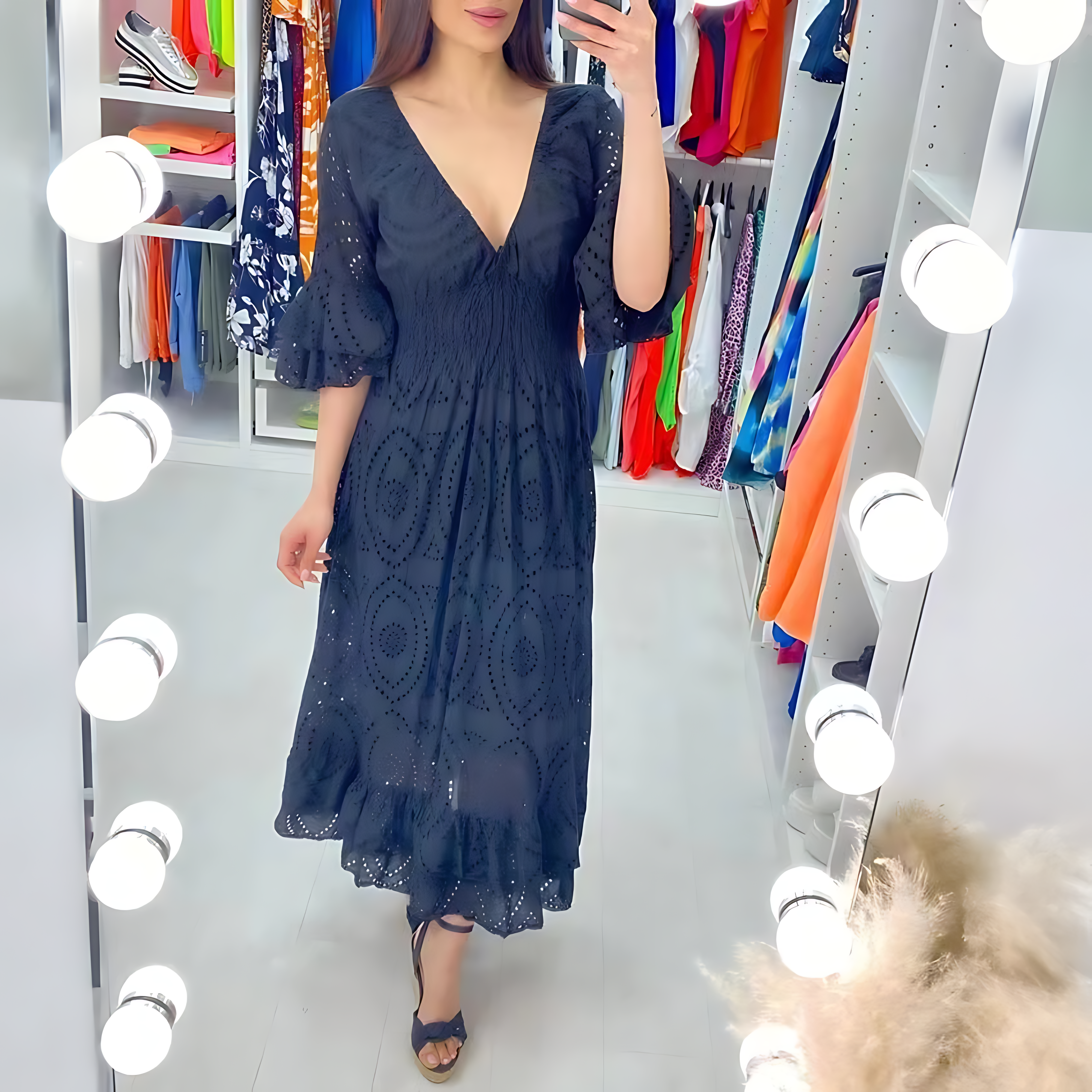 CHRISTA | Maxi Klänning