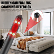 Versteckter Kamera -Fehlerdetektor und GPS -Tracker für Hotels und Autos 3