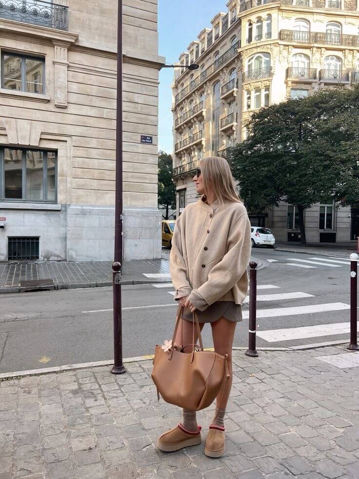 Vielseitige Damen-Einkaufstasche aus elegantem und strapazierfähigem Stoff 7
