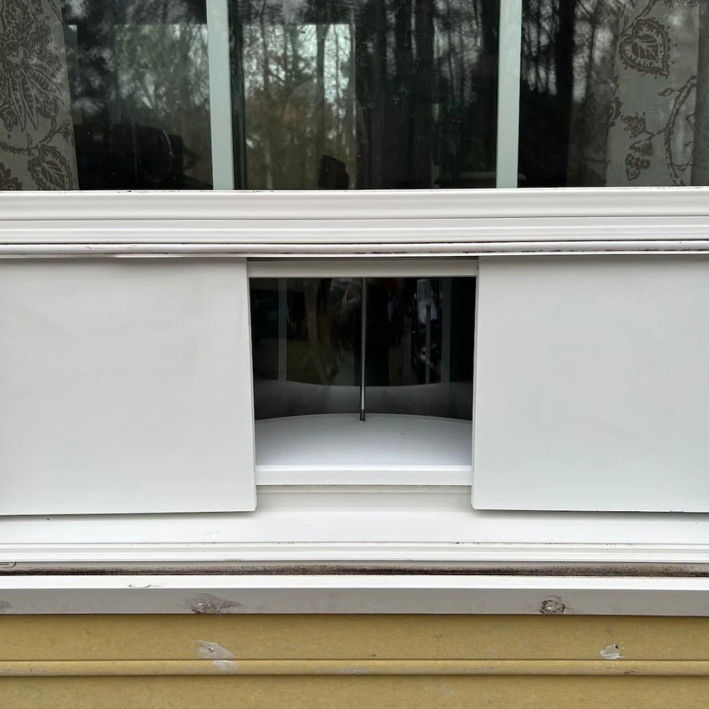 Vogelfutterhaus Mit Reflexionsfreiem Panoramafenster Für Fenster 27-28 Zoll – Ideal Für Vogelbeobachtung Zuhause 7