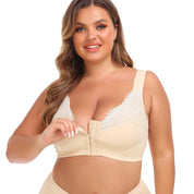 CARLA | Framstängning - Bystlös Komfort-BH Plus Size
