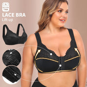 CARLA | Framstängning - Bystlös Komfort-BH Plus Size