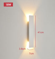 Triglow - Vattentät LED-utomhusvägglampa