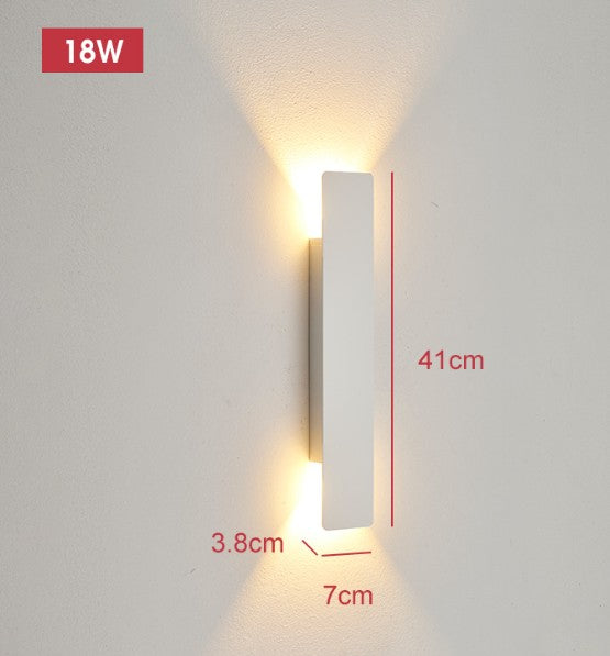 Triglow - Vattentät LED-utomhusvägglampa