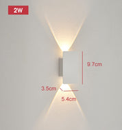 Triglow - Vattentät LED-utomhusvägglampa