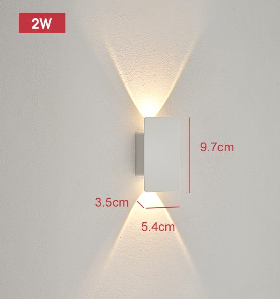 Triglow - Vattentät LED-utomhusvägglampa