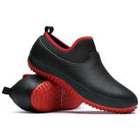 Joey | Vattentäta slip-on arbetsskor - Rot / 35