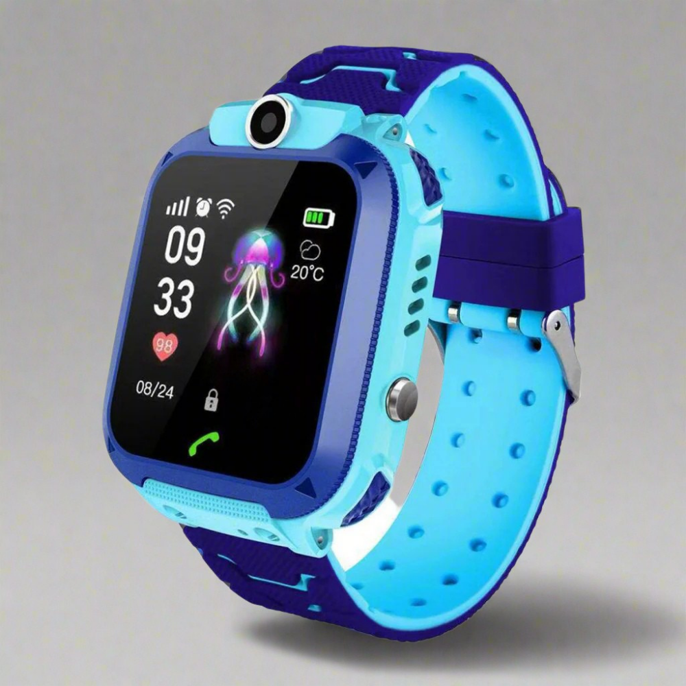 Wasserdichte GPS-Smartwatch für Kinder – SOS-Funktion und Sicherheitstracker für die Sicherheit der Eltern 1