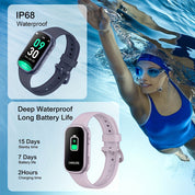Wasserdichte Smart Watch mit 7-tägiger Akkulaufzeit und schnelles Laden für Fitness-Tracking 2