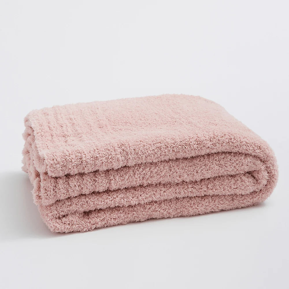 Weiche Minimalistische Strickdecke für Komfort und Stil 7
