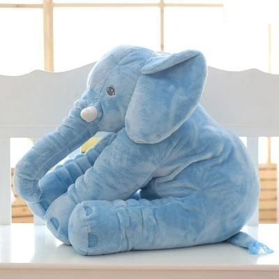 Weiches Babyelefanten-Plüschtier – Kuschelkissen zum Wohlfühlen, für Nickerchen und frühes Lernen 3