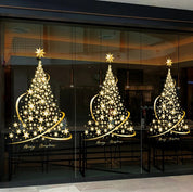 Weihnachtsdeko-Sticks | Party-Fensteraufkleber für festliche Stimmung 2
