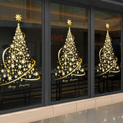 Weihnachtsdeko-Sticks | Party-Fensteraufkleber für festliche Stimmung 3
